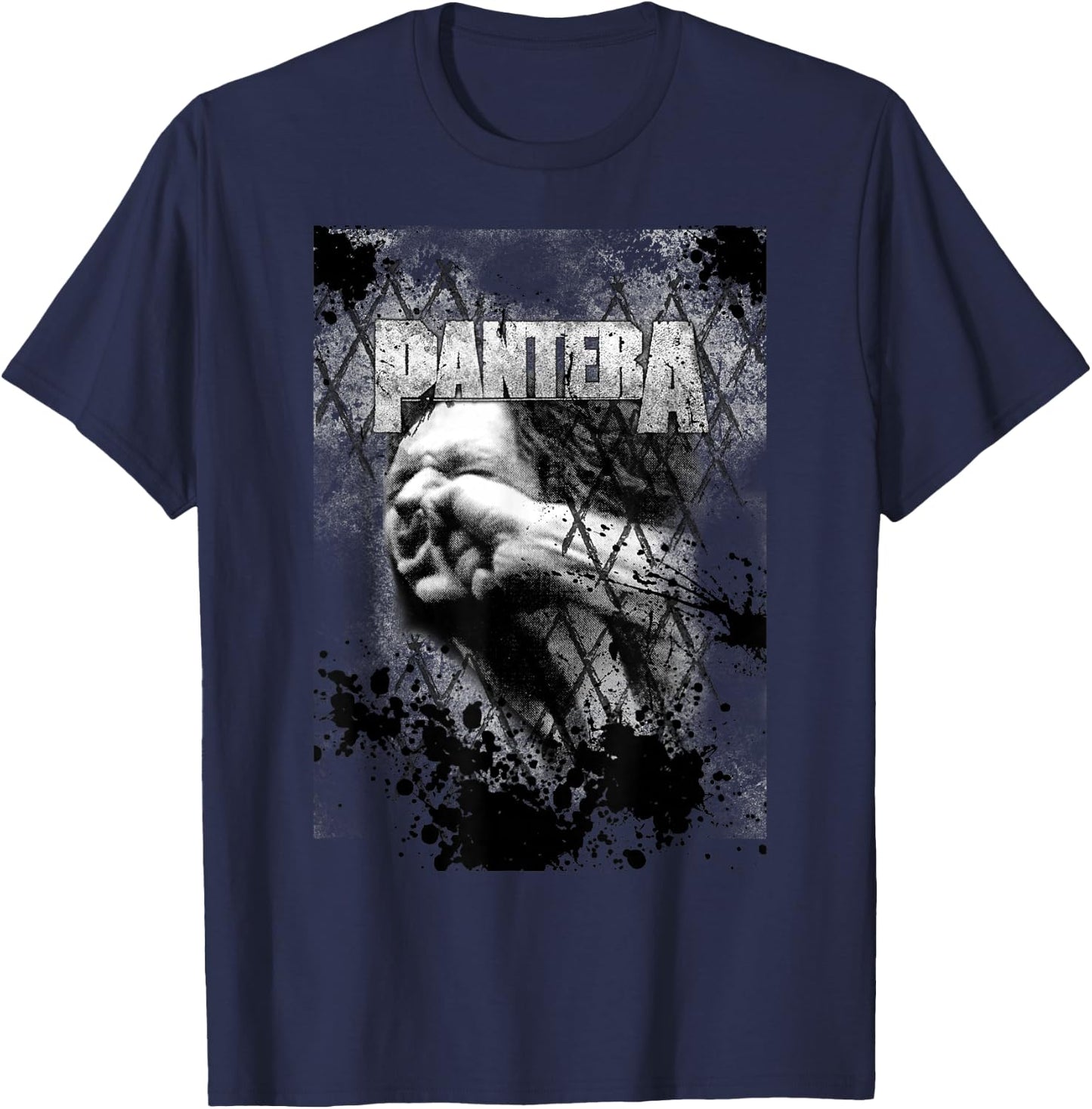 Pantera Offizielle Vulgär - Klassisch, Schwarz, , Kurzarm, S T-Shirt - T-Shirt | Navy