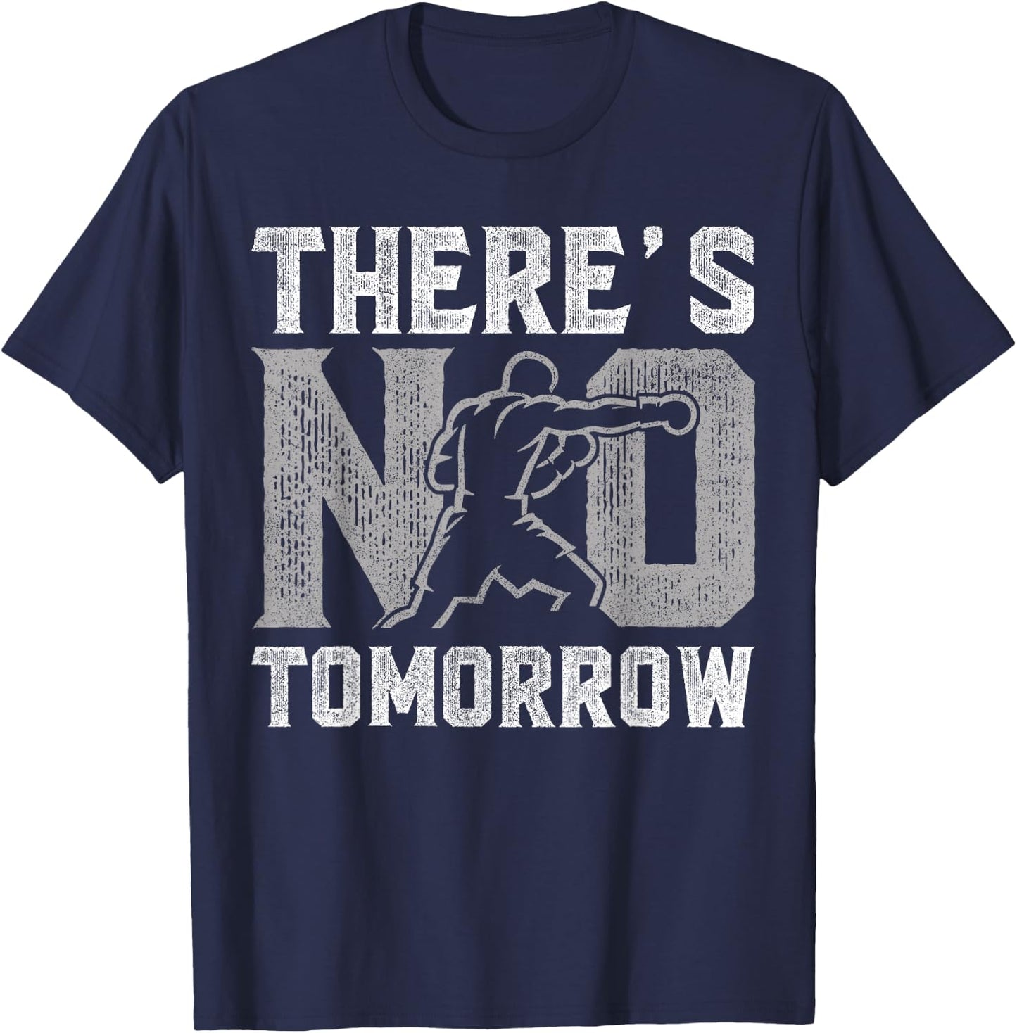 There is no tomorrow, Boxer Man T-Shirt - T-Shirt | Navy