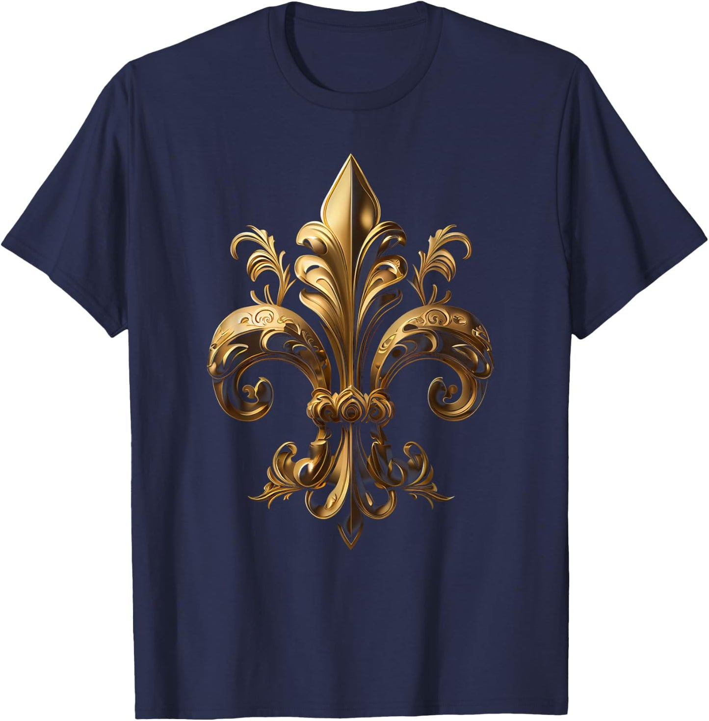Fleur de Lis T-Shirt - T-Shirt | Navy