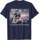 Funny Raccoon I'm Just Here for The Wieners Women T-Shirt - T-Shirt | Navy