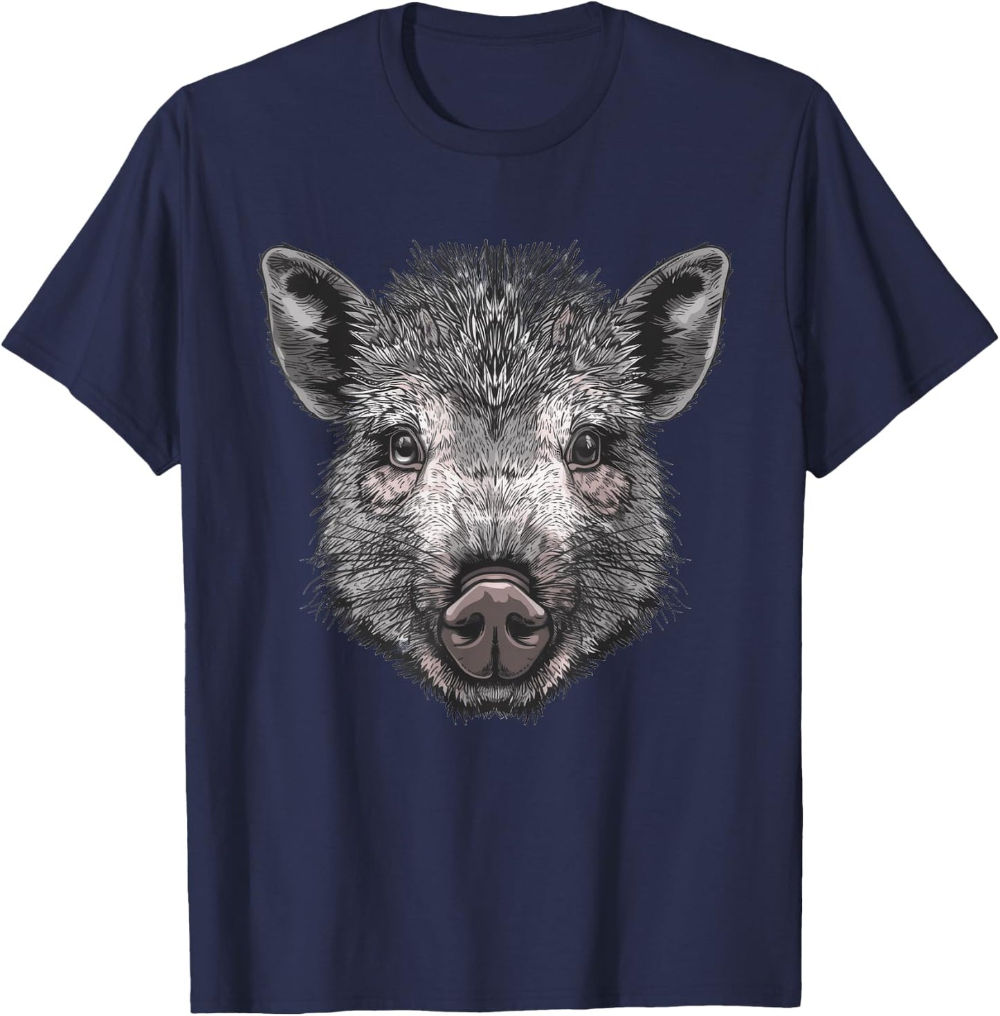 Javelina Design , Small, Black T-Shirt - T-Shirt | Navy