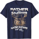 Father And Daughter Hunting Partners For Life Deer Hunter T-Shirt - T-Shirt | Navy