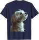 Maltese , black T-Shirt - T-Shirt | Navy