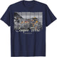 Cinque Terre Vernazza Italian vintage Souvenir T-Shirt - T-Shirt | Navy