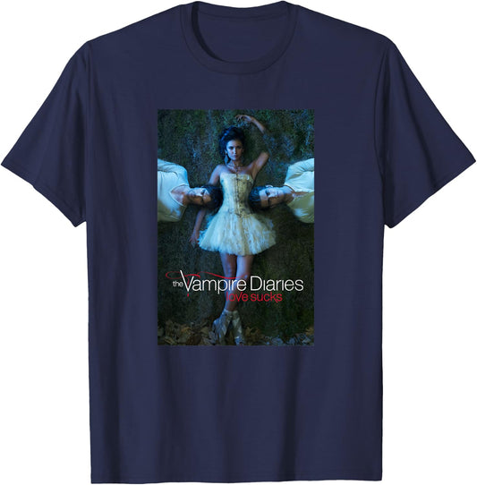 Vampire Diaries Elena T-Shirt - T-Shirt | Navy