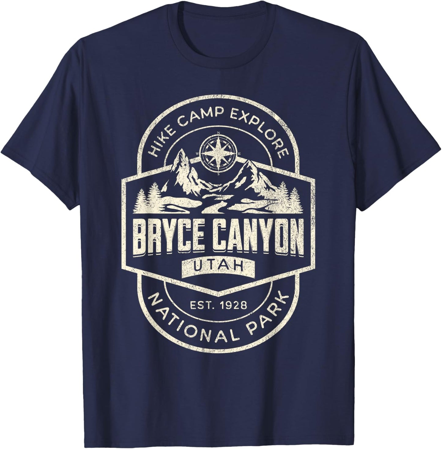 Bryce Canyon National Park T-Shirt - T-Shirt | Navy