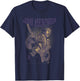 Ripple Junction x Jimi Hendrix Playing Guitar Purple Yellow , Black, S T-Shirt - T-Shirt | Navy
