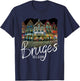 Christmas Souvenir Bruges Belgium Bruges T-Shirt - T-Shirt | Navy