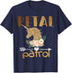 Petal Patrol Wedding Gift Flower Girls Bridal Party Cute T-Shirt - T-Shirt | Navy