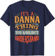Danna Name T-Shirt - T-Shirt | Navy