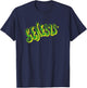 Genesis Old School Logo Green T-Shirt - T-Shirt | Navy