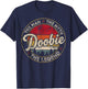 Vintage Doobie Name Retro Classic Gifts Women Kid T-Shirt - T-Shirt | Navy