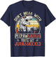 Don't Mess With Peepawsaurus You'll Get Jurasskicked Peepaw T-Shirt - T-Shirt | Navy