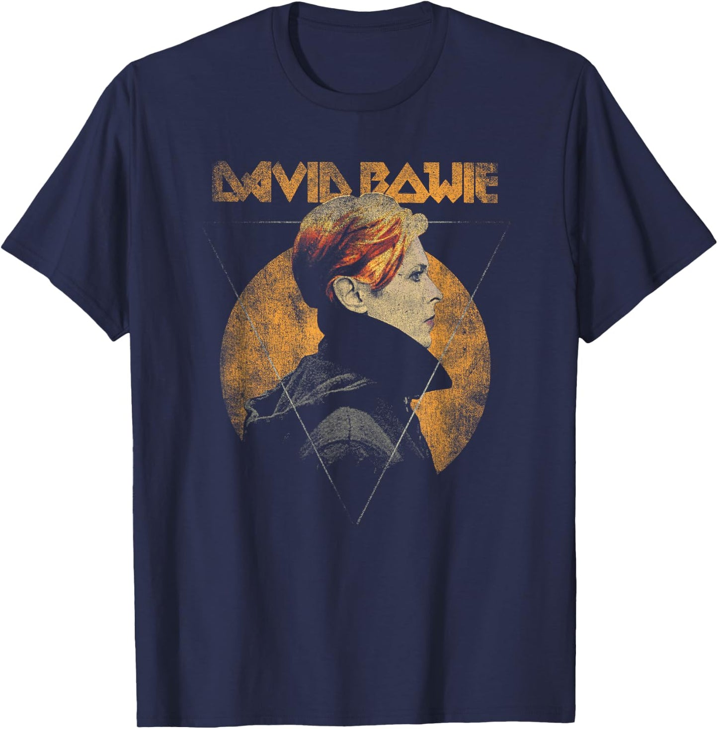 David Bowie - Triangle , black T-Shirt - T-Shirt | Navy