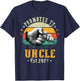 Soon to Be Uncle New Dad Promoted to Uncle 2027 T-Shirt - T-Shirt | Navy