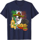 Boston Terrier Cinco De Mayo Mexican Sombrero Taco Dog Nacho T-Shirt - T-Shirt | Navy