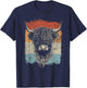 Highland Cattle Cow Highland Cow, black T-Shirt - T-Shirt | Navy