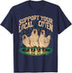 Support Your Local Coven Funny Farm Witch Chicken Halloween T-Shirt - T-Shirt | Navy