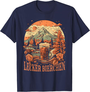 Lecker Bierchen T-Shirt - T-Shirt | Navy