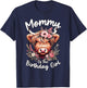 Mommy Of The Birthday Girl Highland Cow T-Shirt - T-Shirt | Navy