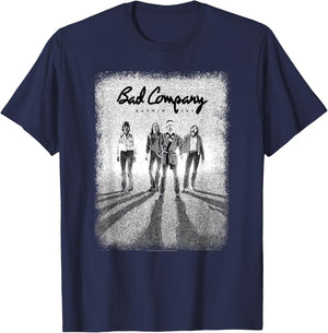 Bad Company Burnin' Sky Photo T-Shirt - T-Shirt | Navy