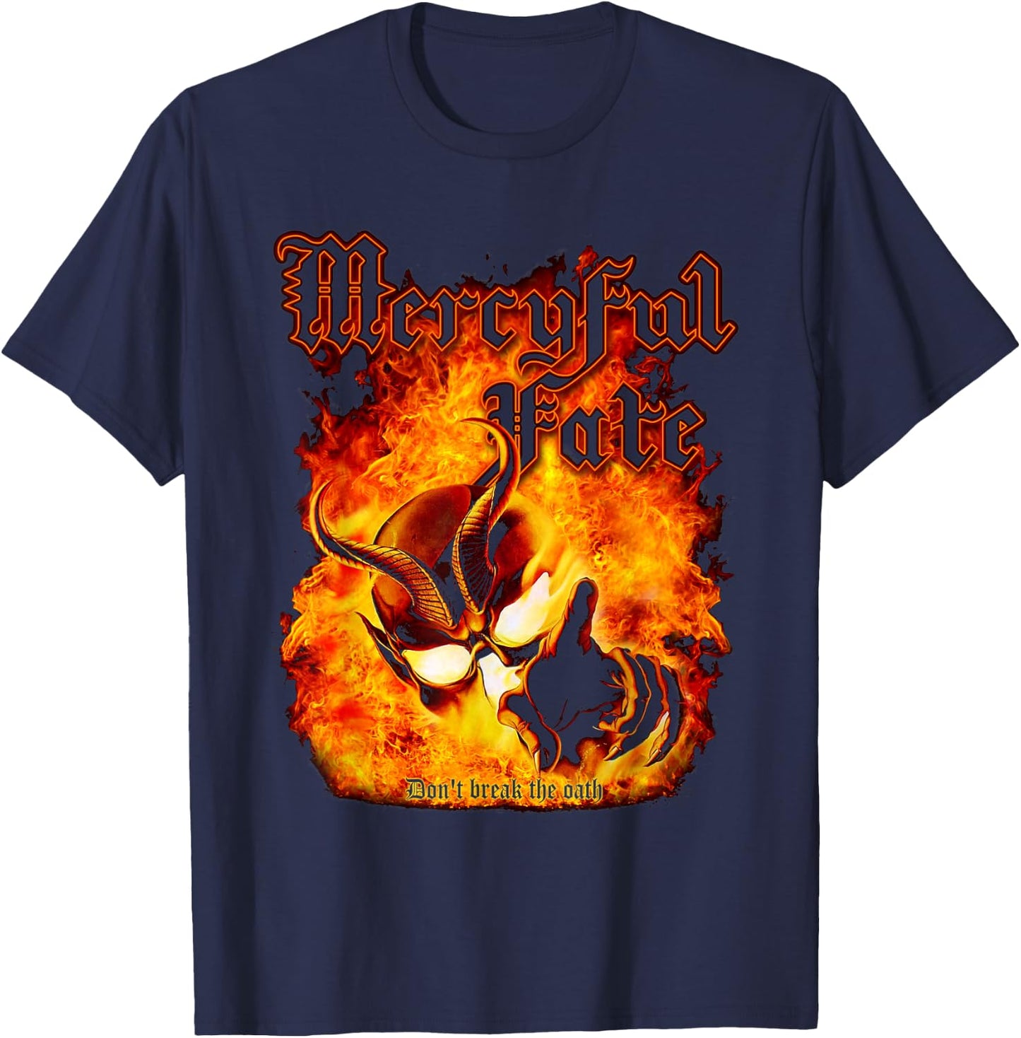Don't Break The Oath , Black, S T-Shirt - T-Shirt | Navy
