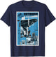 Jurassic World Rebirth Mosasaurus Untamed Waters T-Shirt - T-Shirt | Navy