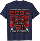 Level 21 Unlocked Awesome Since 2004 21st Birthday Gaming T-Shirt - T-Shirt | Navy