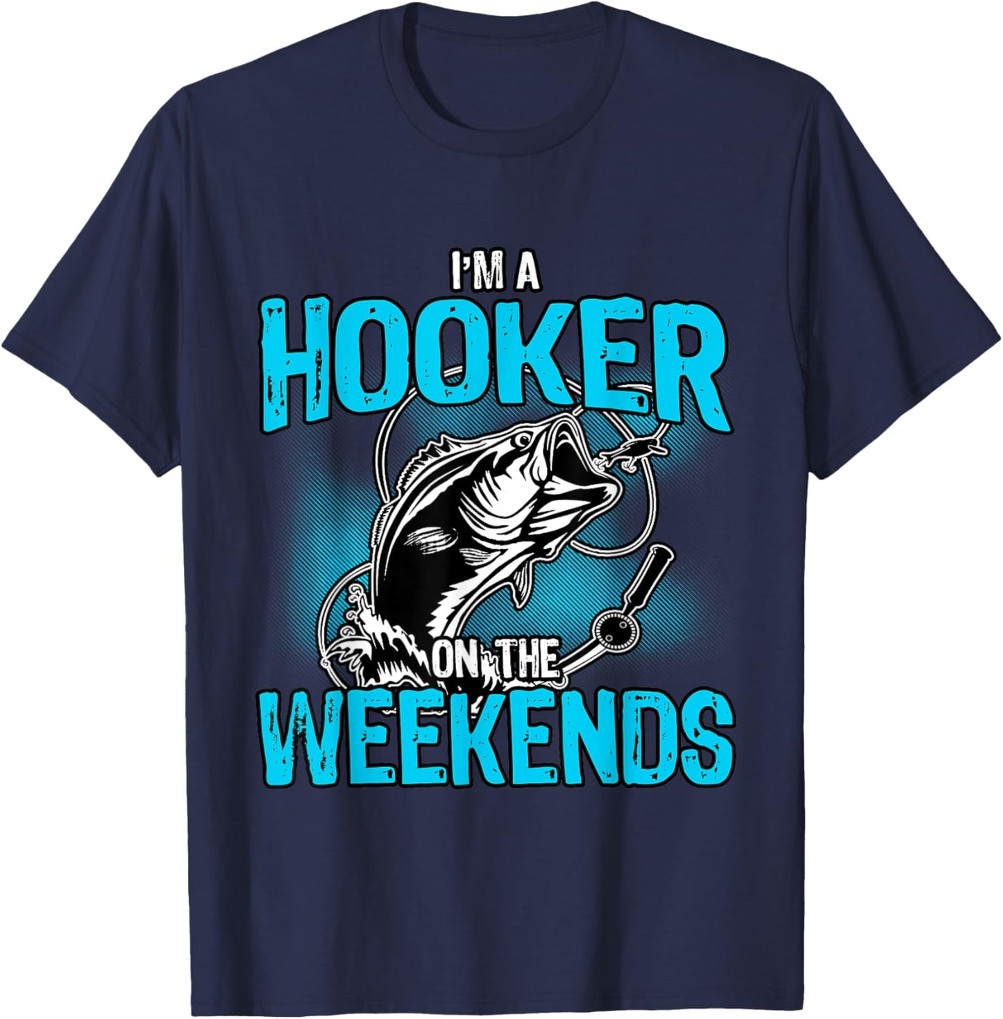 I'm A Hooker On The Weekends T-Shirt - T-Shirt | Navy