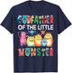 GodFather Of The Little Monster Kids 1St Birthday Party T-Shirt - T-Shirt | Navy