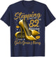 High Heels Stepping Into My 82nd Birthday 82 and Fabulous T-Shirt - T-Shirt | Navy