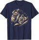 Lion and Lioness Symbol of Love, Loyalty and Partnership , black T-Shirt - T-Shirt | Navy