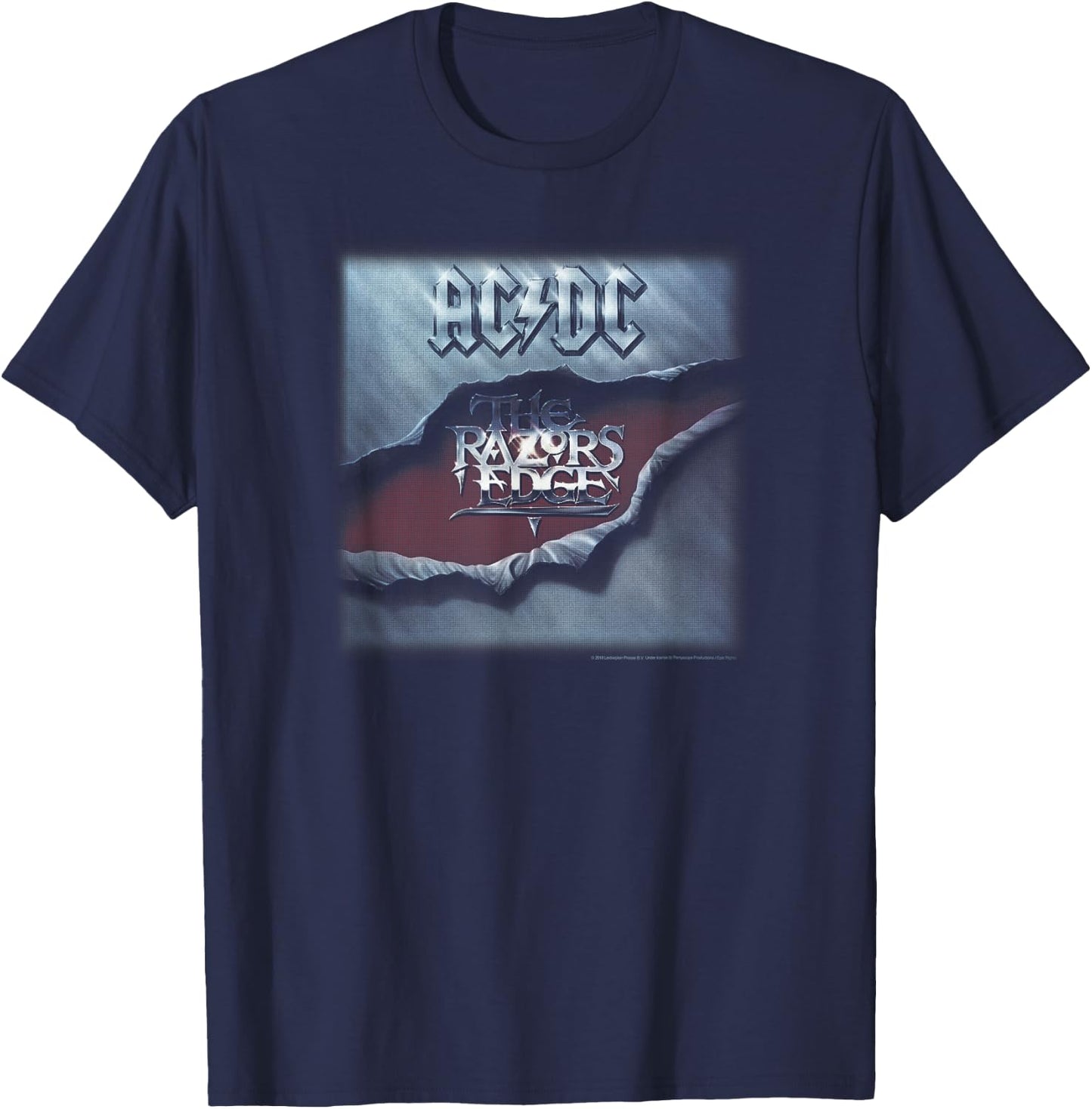 AC/DC - The Razor's Edge T-Shirt - T-Shirt | Navy