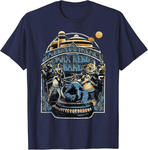Star Wars Vintage Jabba's Palace Poster T-Shirt - T-Shirt | Navy