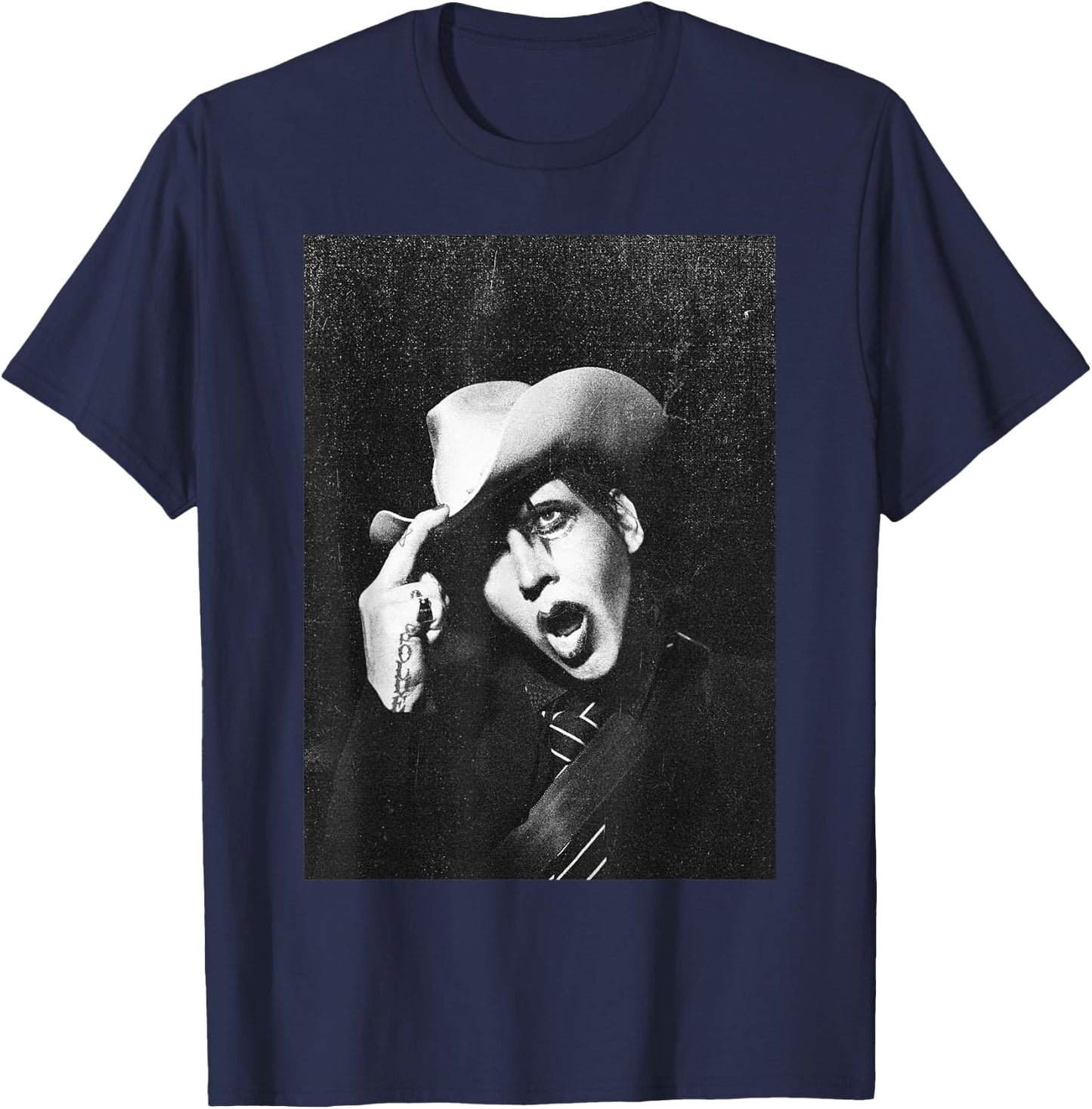 Marilyn Manson - Cowboy , black T-Shirt - T-Shirt | Navy