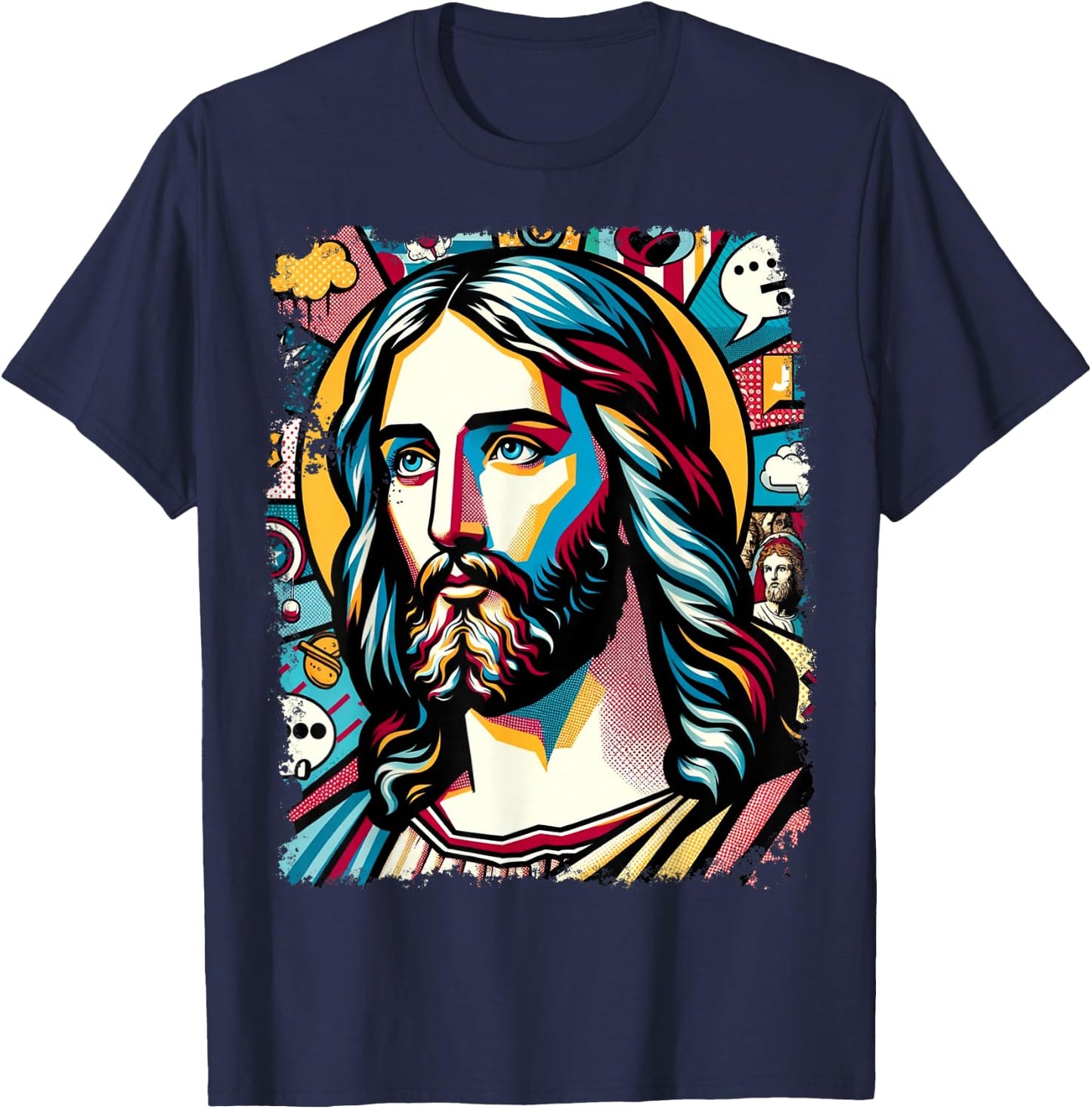 Jesus Christ T-Shirt - T-Shirt | Navy