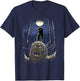 Scared Bigfoot Selfie Bigfoot With Fresno Monster Cryptid T-Shirt - T-Shirt | Navy