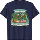 Funny Gardening Moms I was Left Unsupervised Plants Lover T-Shirt - T-Shirt | Navy