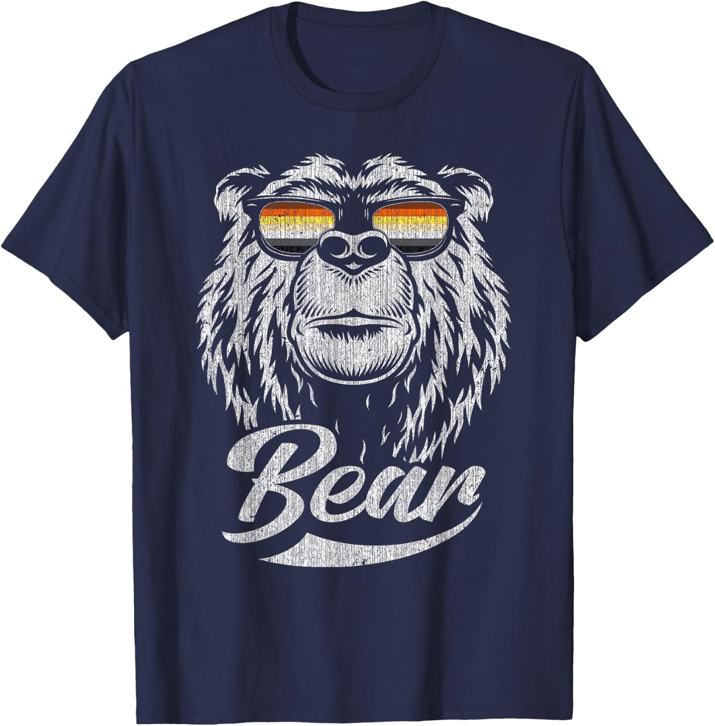 Gay Bear Community Bär mit Brille T-Shirt - T-Shirt | Navy
