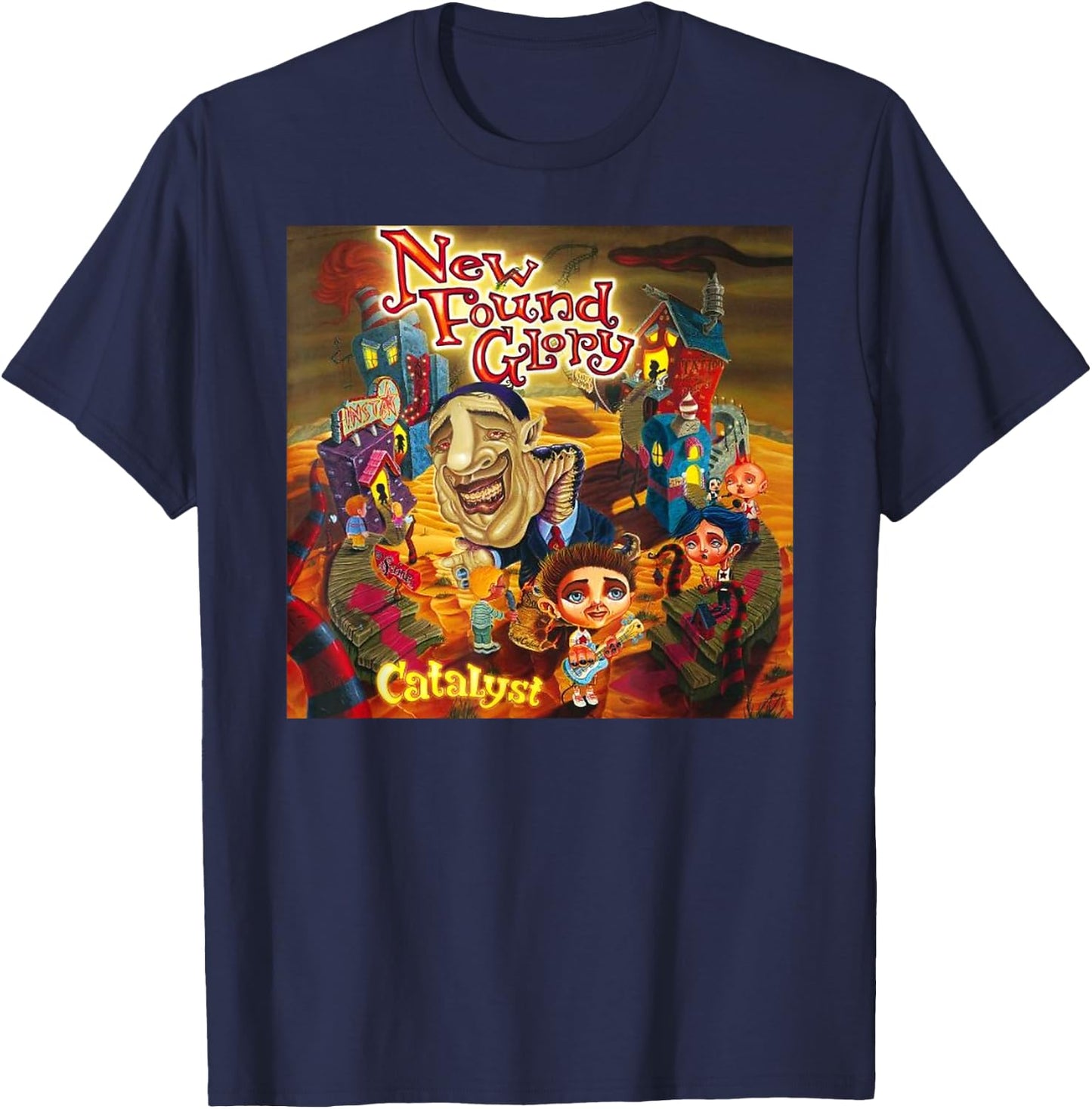 Men women Catalyst T-Shirt - T-Shirt | Navy