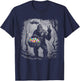 Sasquatch Easter Eggs Funny Easter Bigfoot Lovers T-Shirt - T-Shirt | Navy