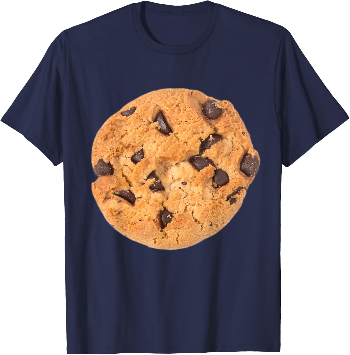 Chocolate Chip Cookie Last Minute Halloween Outfit T-Shirt - T-Shirt | Navy