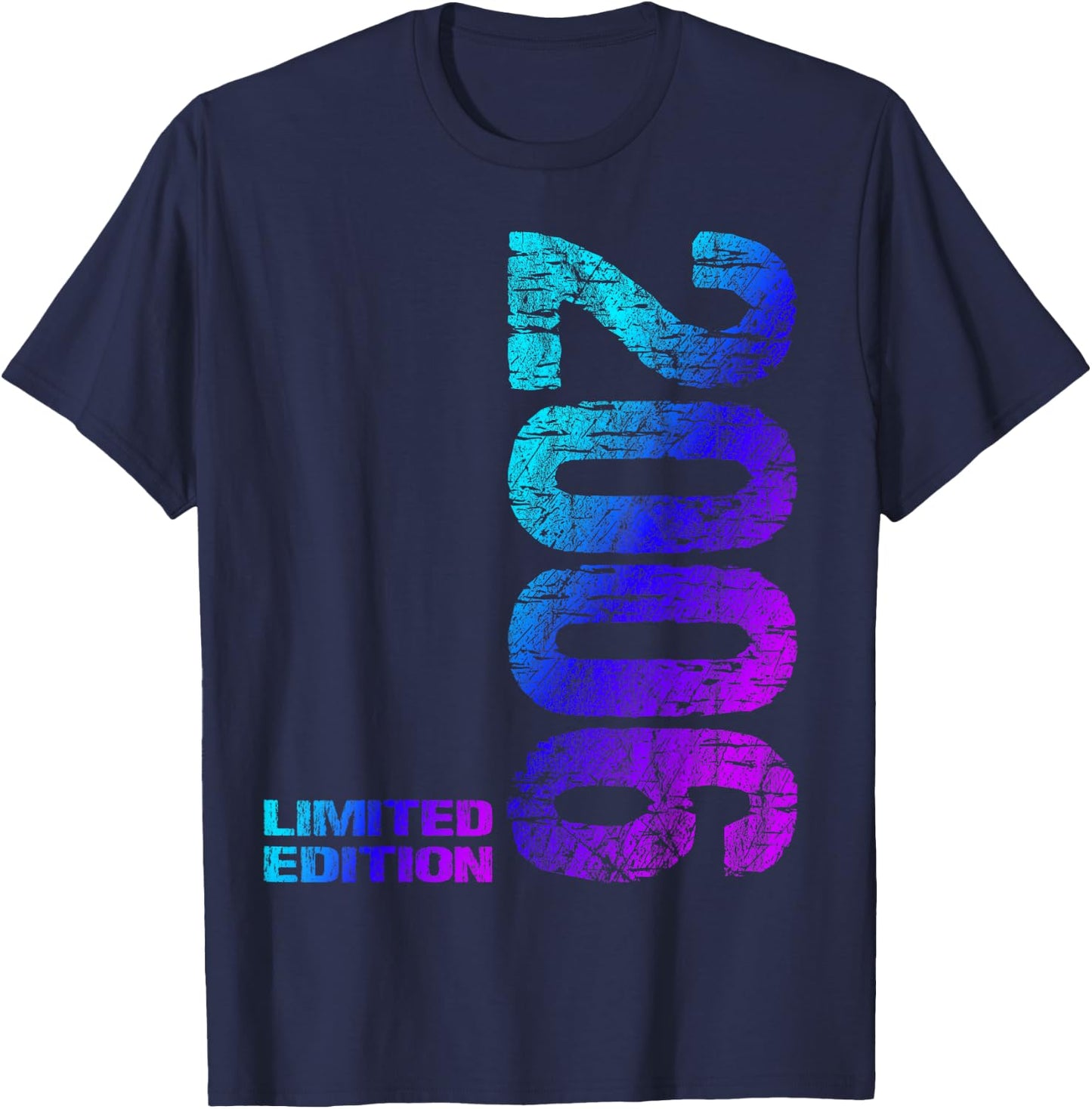 20. Geburtstag 2006 Limited Edition Junge Mädchen T-Shirt - T-Shirt | Navy