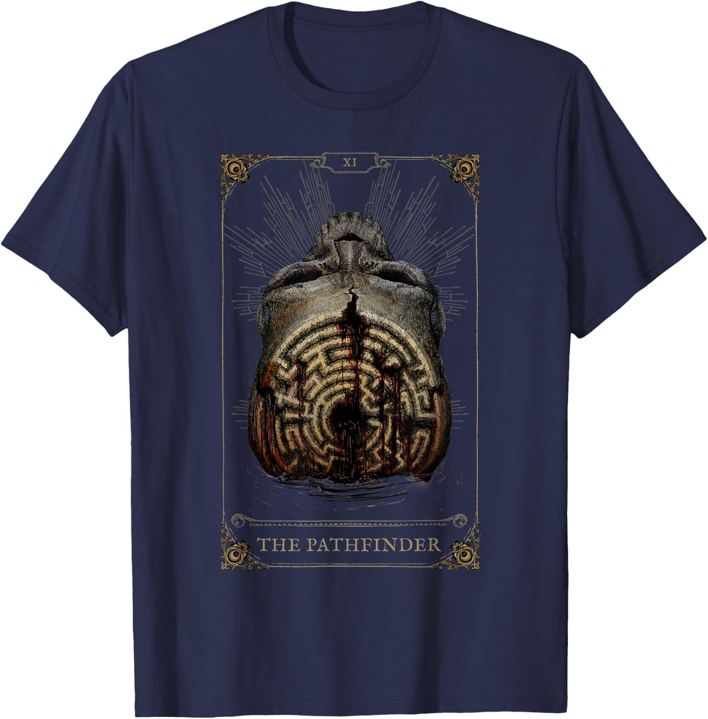 Hunt: Showdown 1896 The Pathfinder T-Shirt - T-Shirt | Navy