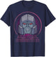 Transformers All Hail Megatron Retro Portrait Logo T-Shirt - T-Shirt | Navy