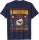 Silly Shark Japanese Horror Occult Meme T-Shirt - T-Shirt | Navy