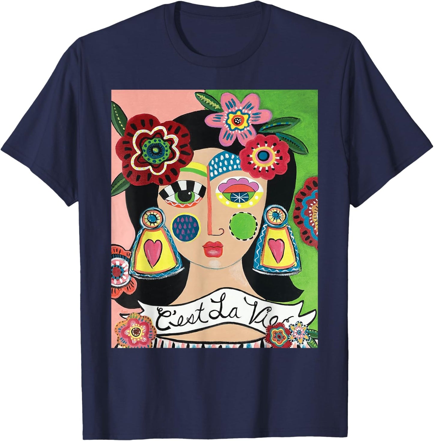 C'est La Vie T-Shirt - T-Shirt | Navy