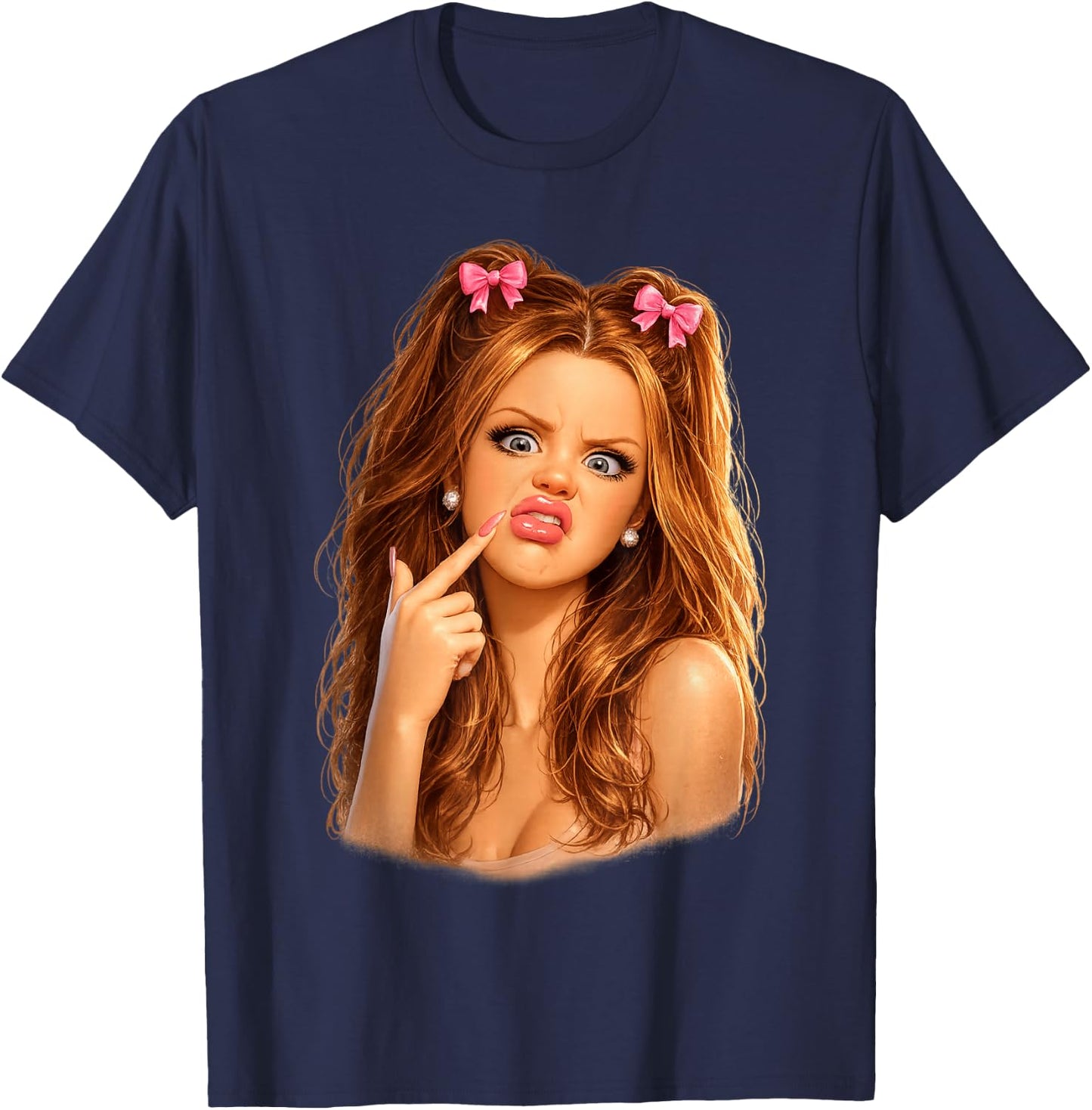 Genervte Diva - Sarkasmus arrogant & lustig mit Humor T-Shirt - T-Shirt | Navy