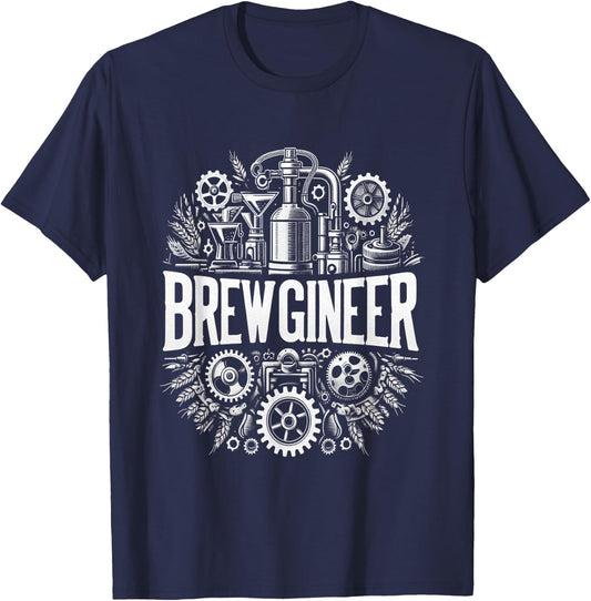 Creative Beer Brewery Amateur Brewery Amateur T-Shirt - T-Shirt | Navy