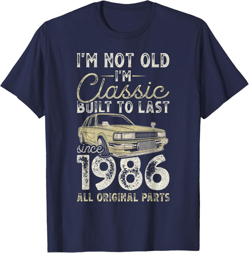 40. Geburtstag, Seit 1986, Oldtimer, 40 Jahre alt